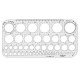 Circle Template 1–36mm Mars® 576, Staedtler