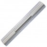 Aluminium Ruler, 30cm with grip, right and left hand