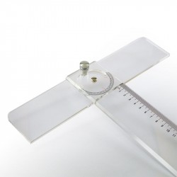 Linex T80M school T-square with 180° protractor