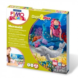 Fimo Kids komplekts Form & Play Mermaid, Staedtler
