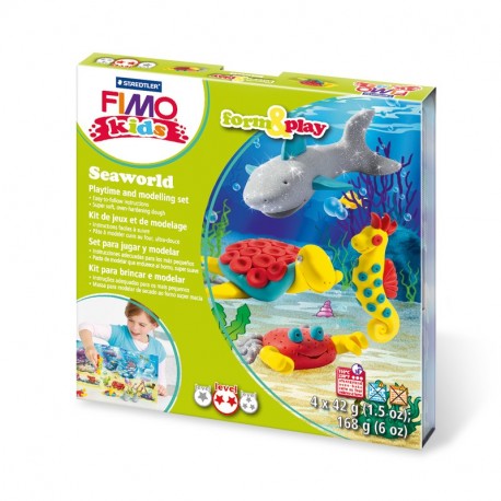 Fimo Kids komplekts Form & Play Seaworld, Staedtler
