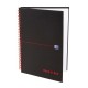 Oxford Black n' Red Notebook, A4, squared