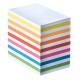 Refill Sheets 55x90mm Assorted 700 Sheets, Wedo