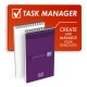 Uzdevumu bloknots Task Manager 125 x 200, Oxford