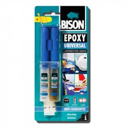 Divkomponentu epoksīdlīme Epoxy Universal, Bison