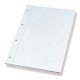 Paper Pad A4 50 Sheets Squared, ABC Jums
