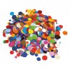 Coloured Paper Dots ⌀10–20mm 35g, Playbox