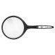 Round Shaped Magnifier, 2x and 4x Magnification ⌀7.4cm, Wedo