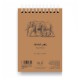 Skiču papīra bloks Natural Brown A5 135g/m² 80lp., Smiltainis