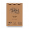 Skiču papīra bloks Natural Brown A5 135g/m² 80lp., Smiltainis