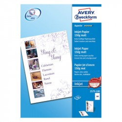 Papīrs tintes printerim A4 150 g/m², Avery Zweckform