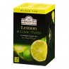 Aromatizēta melnā tēja Ahmad Lemon & Lime Twist