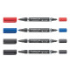 Universālu marķieru komplekts Lumocolor® permanent duo 348, Staedtler