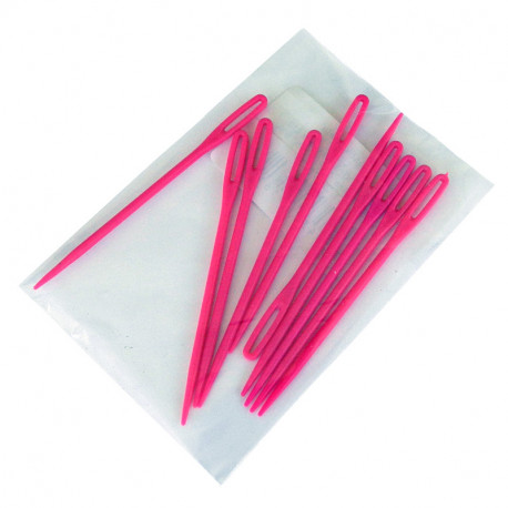 Plastic Needles 7.5 cm 10 st