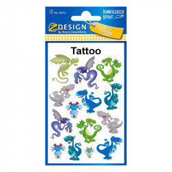 Tattoo Stickers 56751 (Dracons), Avery Zweckform