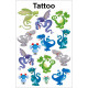 Uzlīmes tetovējumi 56751 (pūķi), Avery Zweckform
