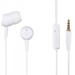 Hama "Basic4Phone” headphones, in-ear, microphone, cable kink protection