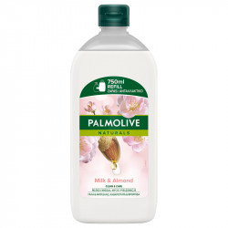 Šķidrās ziepes Šķidrās ziepes Milk & Almond Palmolive Naturals (uzpilde) 750 ml, Colgate-Palmolive