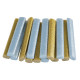 Rapid Oval Glue Sticks for Sensitive materials, Glitter Gold and Silver