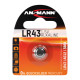 Battery LR43 1.5V, Ansmann