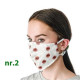 Washable Womens Face Masks 2 Ply 5 Pcs.