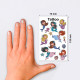 Tattoo Stickers 56763, Avery Zweckform