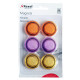 Nobo Magnetic Whiteboard Magnets 6 pack 30mm Coloured