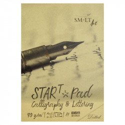 Calligraphy & Lettering pad StarT A4, Smiltainis