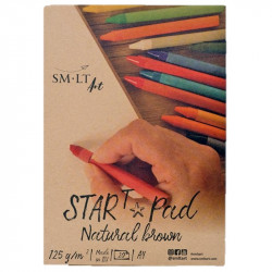 Kraftpapīra zīmēšanas bloks StarT A4, Smiltainis