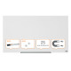 Nobo Widescreen 45" Glass Whiteboard, 1000x560mm