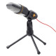 MIC-D-03 Desktop microphone with a tripod, black