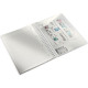 Leitz WOW Notebook A4 squared, wirebound with PP cover