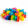 Plastic Clamp Lilliput 15mm, Laurel, assorted