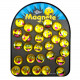 Stikla magnēti Emoji ⌀35 mm, Wedo