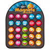 Glas Magnets, round-shaped ⌀35 mm Assorted, Wedo