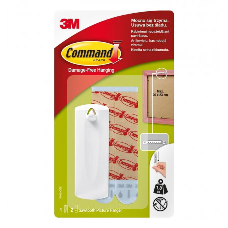 Sawtooth Picture Hanger Command® 17040-CEE, 3M