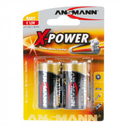 X-Power Alkaline Battery C / LR14 2 pcs. Ansmann