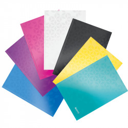 Leitz WOW Notebook A5 squared with hardcover