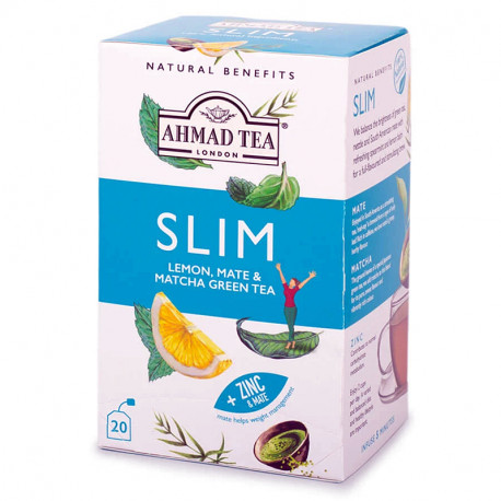 Lemon, Mate & Matcha Green Tea "Slim" Infusion Ahmad Tea