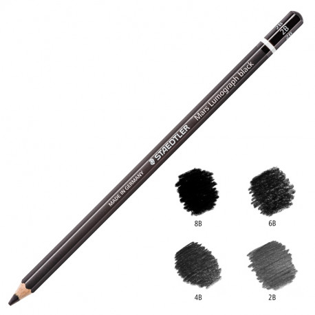 Zīmulis Mars® Lumograph® Black 100B, Staedtler