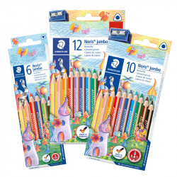 Krāsainie zīmuļi Noris Club Jumbo 128, Staedtler