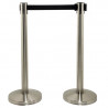 Barrier System Budget Retractable 2pcs., Securit