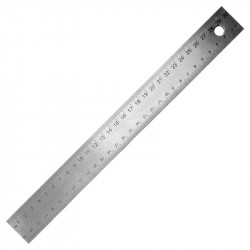 Steel Ruler 30 cm, Wedo