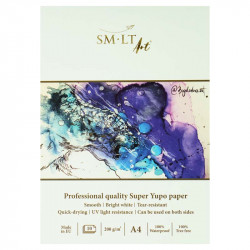 SuperYUPO drawing pad A4 200 g/m² 10 Sheets, Smiltainis