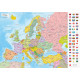 Scratch-off map Europe, Jāņa Sēta