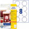 Removable Labels ⌀65mm, Avery Zweckform