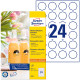 Removable Labels Octagonal 40.8x40.3mm, Avery Zweckform