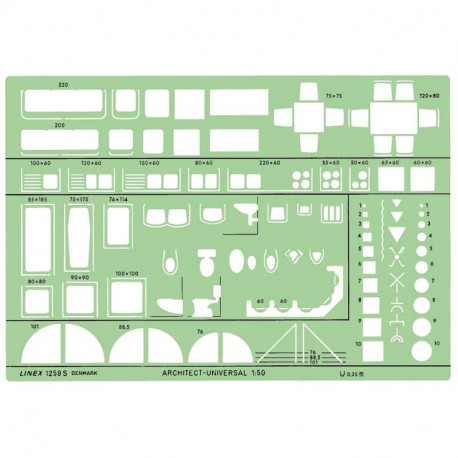 Linex 1259S universal architecture template