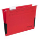 Serie-E Suspension File with Gussets A4 red, Jalema