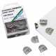 Metal Corner Clips 100pcs., Wedo
